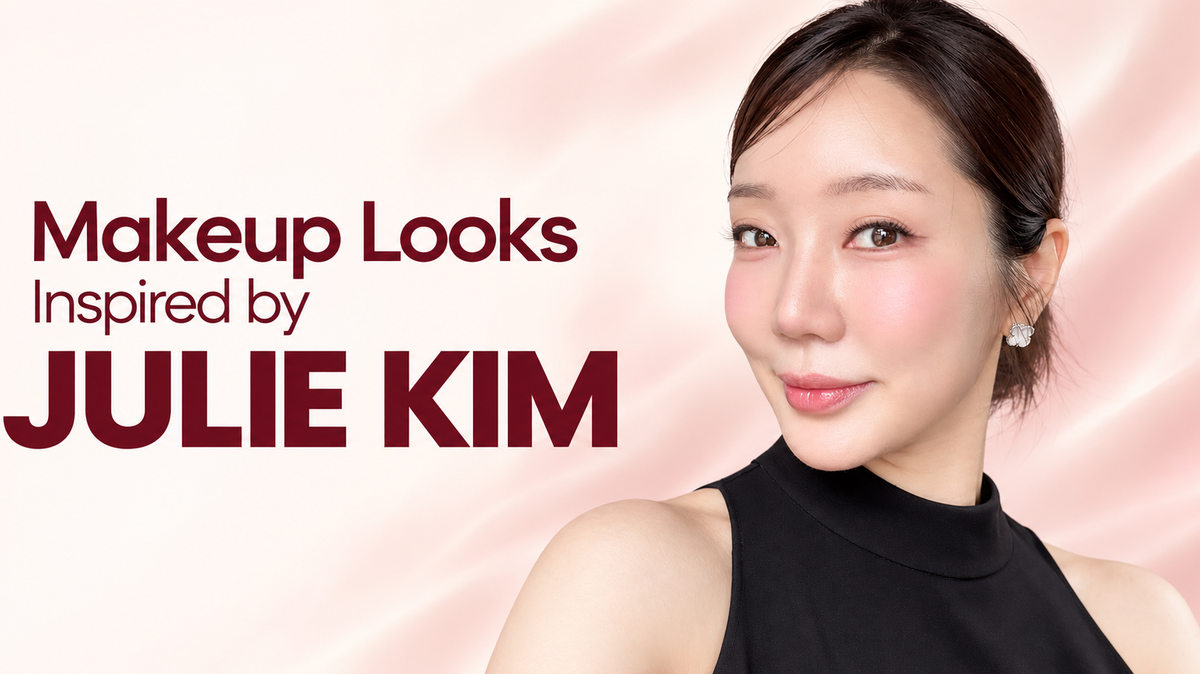 Makeup Looks Inspired by JULIE KIM: A Full-Face 2aN Makeup Look