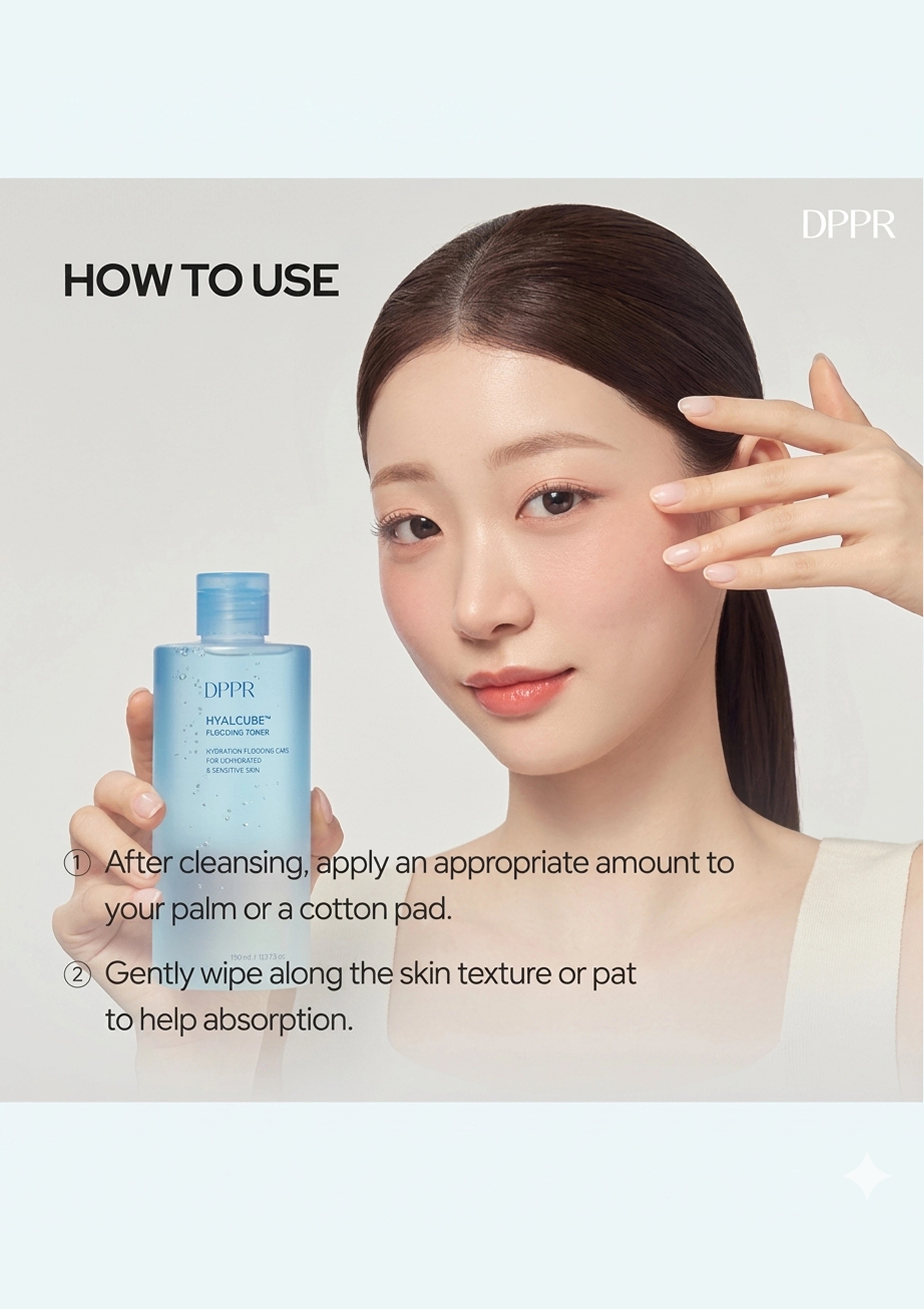 Steps to use DPPR Toner