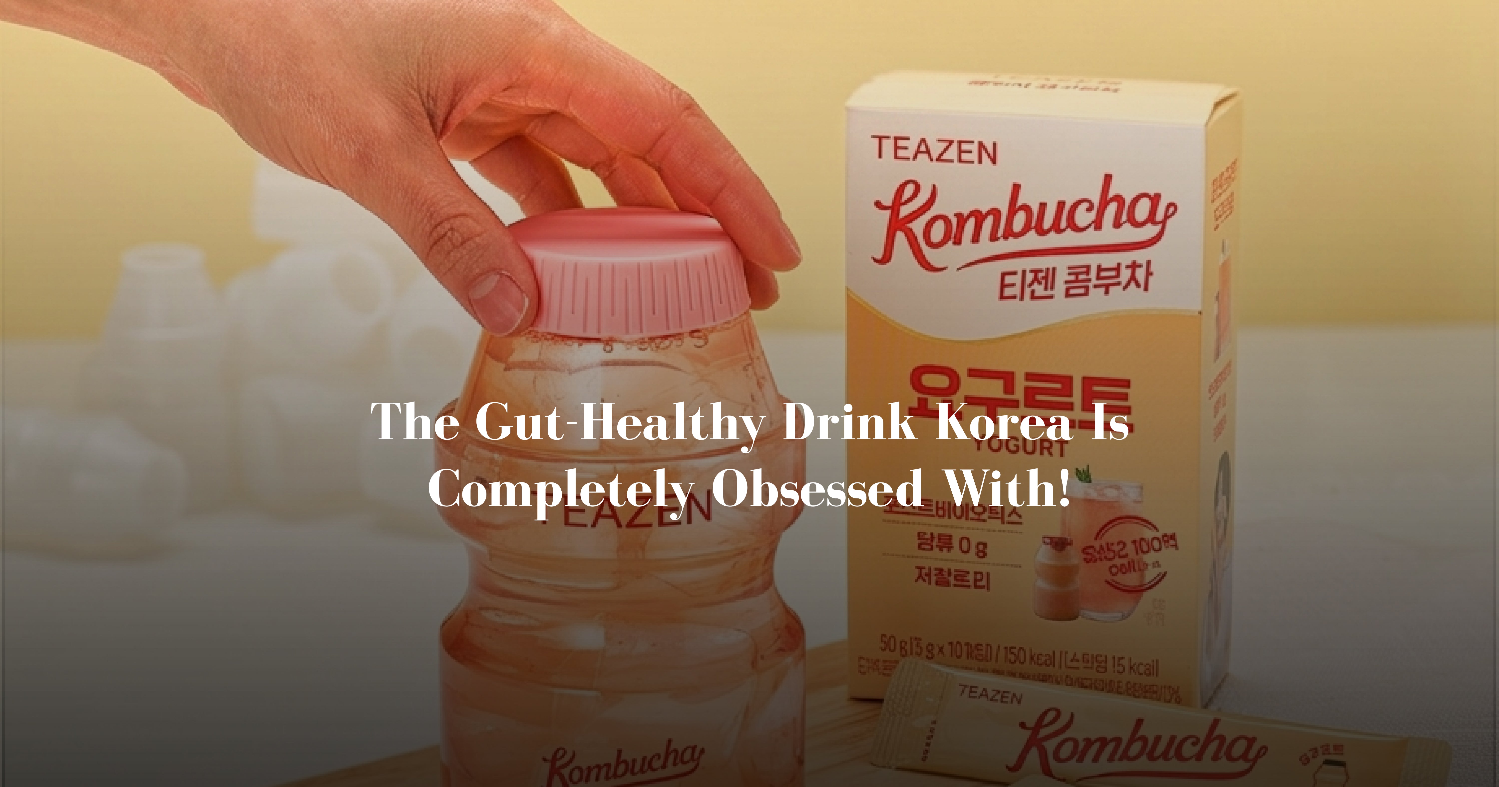 The Gut-Healthy Drink Korea Is Completely Obsessed With!