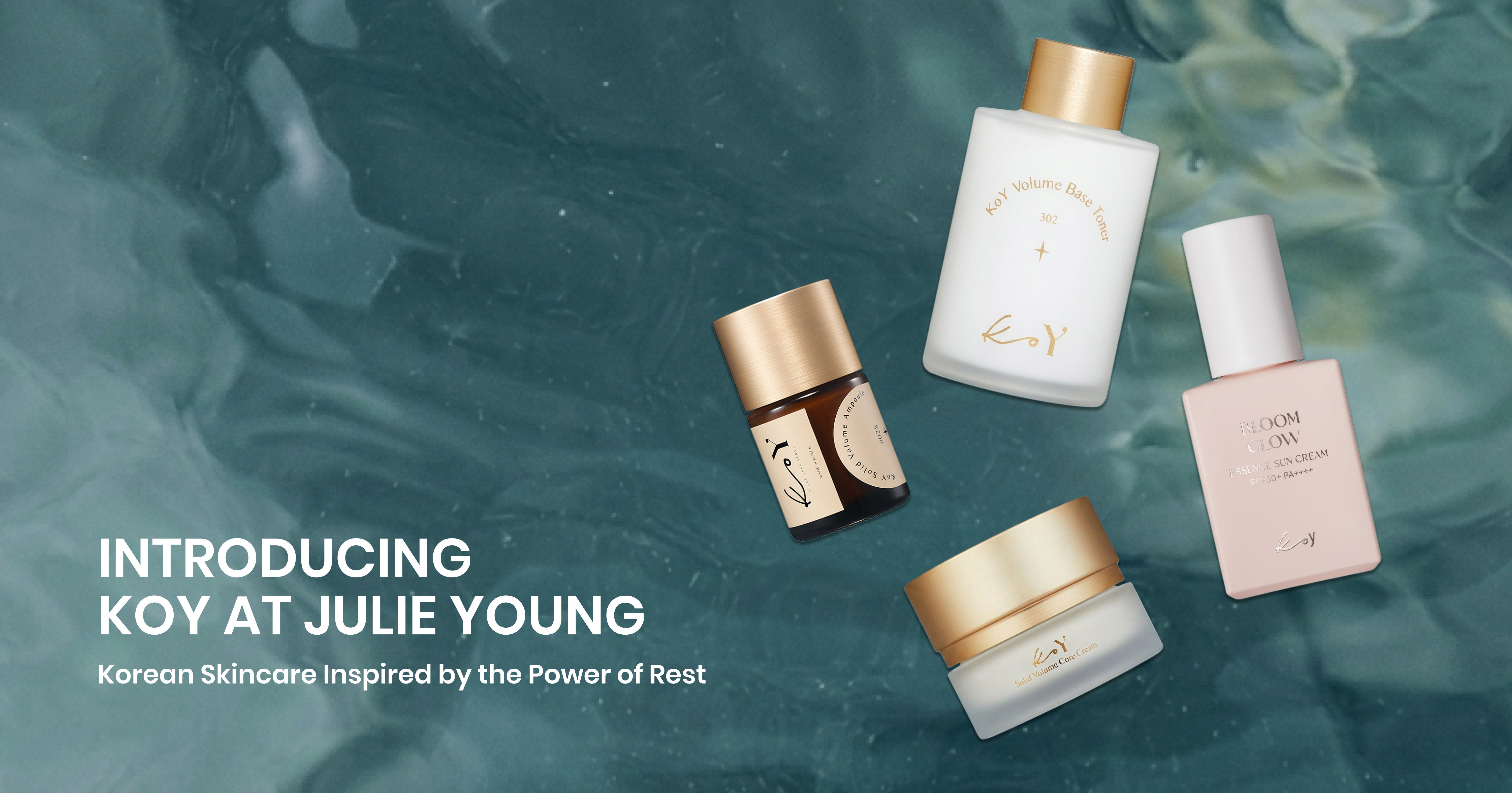 Introducing KOY at Julie Young: Korean Skincare Inspired by the Power of Rest