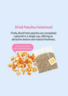 Dried peaches add a refreshing flavor