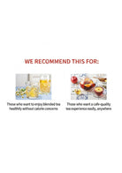 Those who want to enjoy blended tea healthily with our calorie concerns